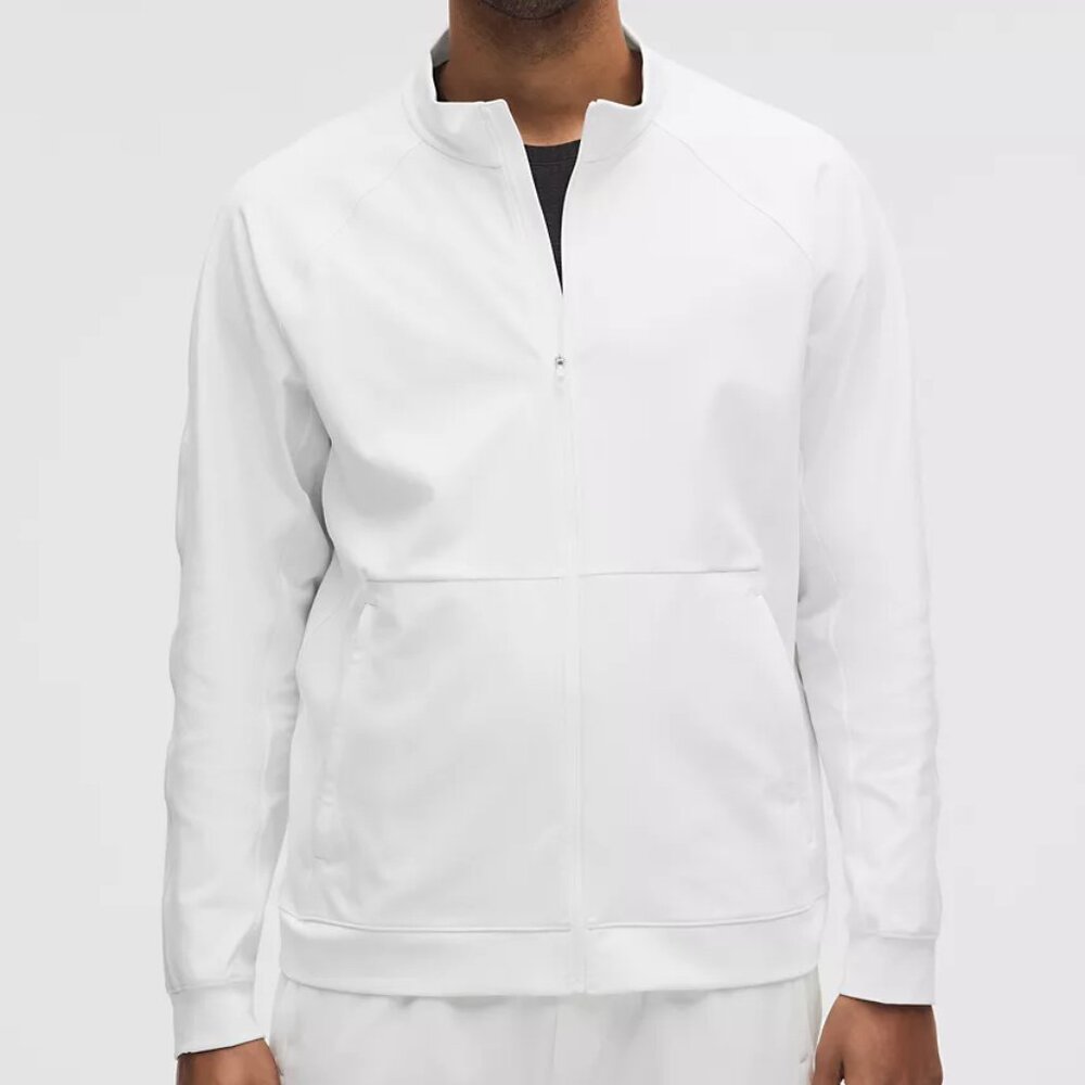 BNWT Men's Pace Breaker Luxtreme Track Jacket, White, S